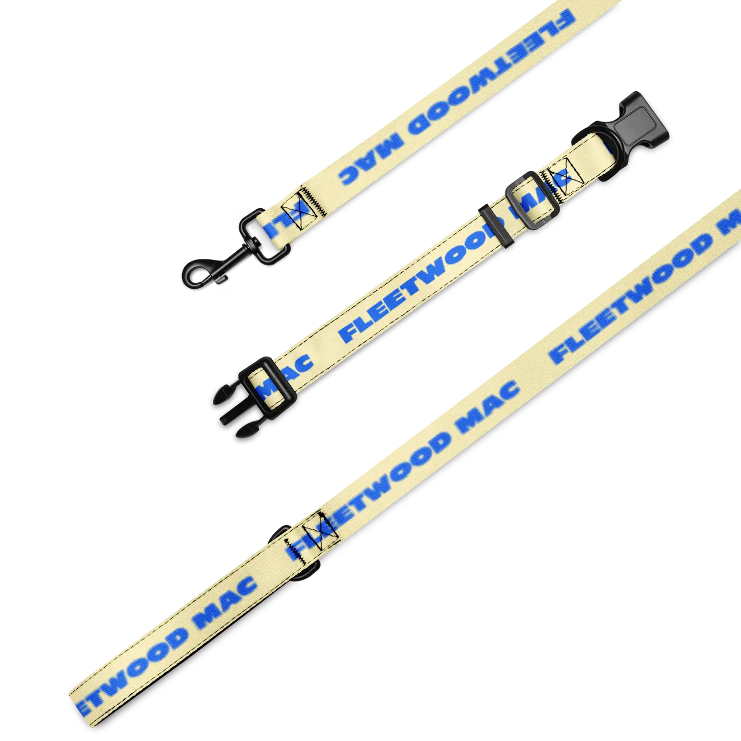 Fleetwood Mac Dog Leash and Collar